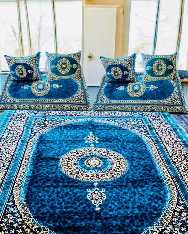 Turkish mattress and pillows with carpet - Image 4