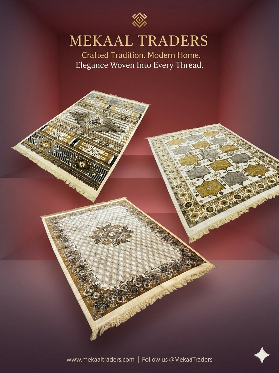 Creami baij color Turkish fancy carpet 5x8 fit size - Image 2